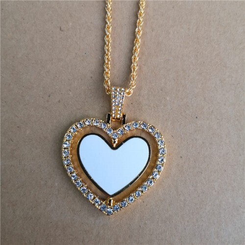 Rotating Heart Necklace