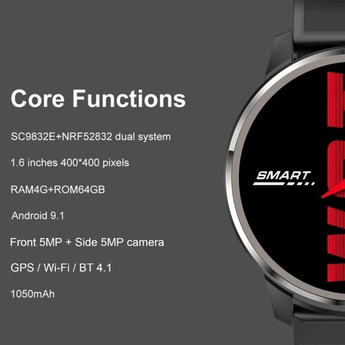 4G GPS Android 9 SmartWatch