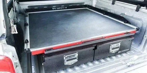 Ausziehbare Plattformen - CARRYBOY SCHIEBEBÜHNE MIT SCHUBLADEN FÜR DOPPELKABINE Größe: Klein