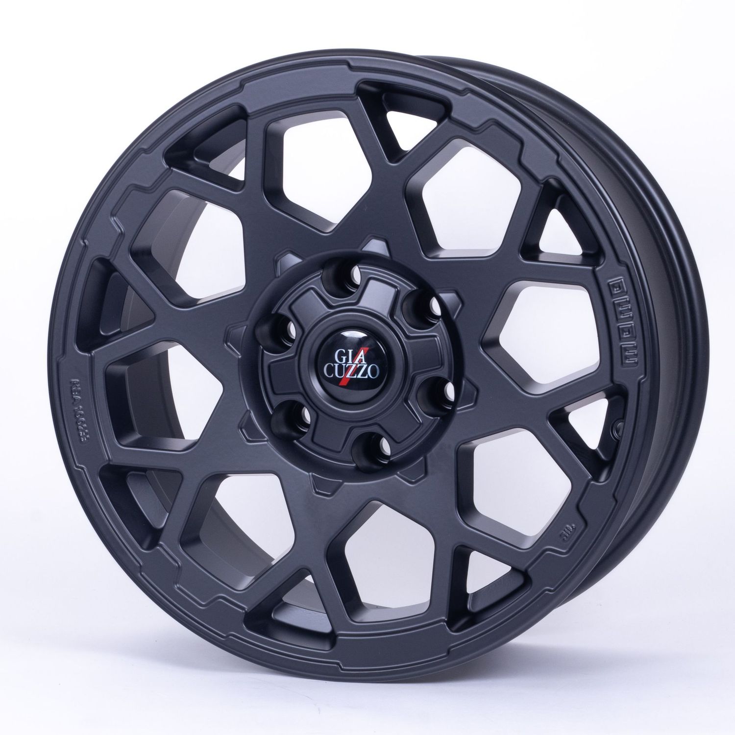 Offraodkomplettradsatz Dust-Line Schwarz-Matt mit 8,5x18 265/65R18 (114T) Falken Wildpeak AT3