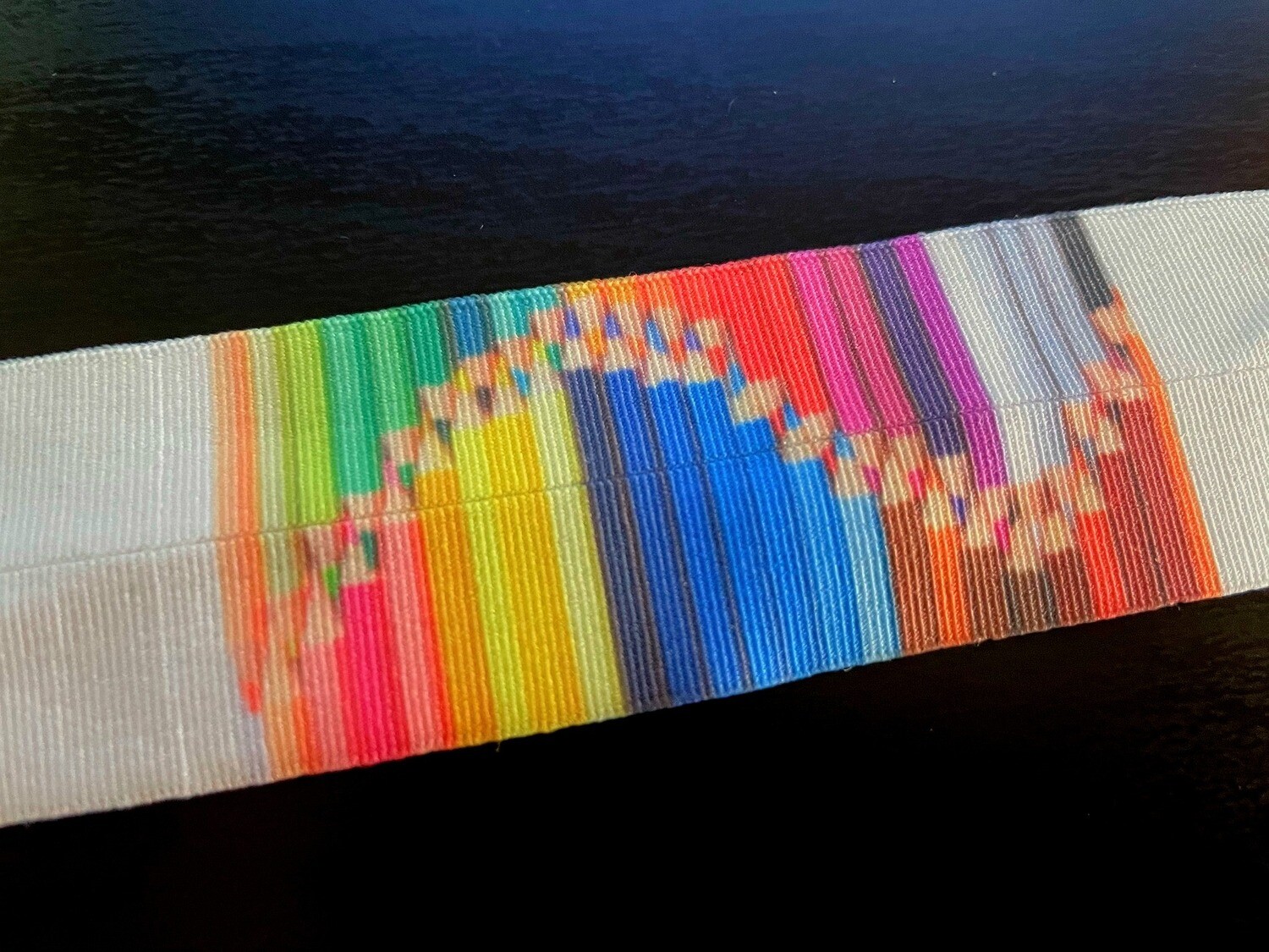 Fold Over Elastic - 85% Nylon - 32mm Width