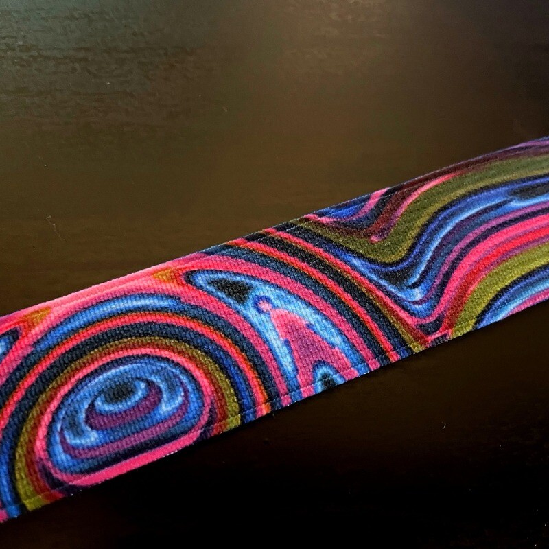 Polyester (76%)  - Braided Elastic - 25mm Width