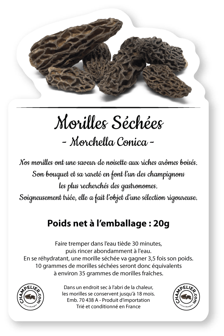 Morilles Sachet de 20 GR
