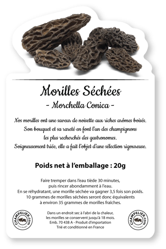 Morilles Sachet de 20 GR