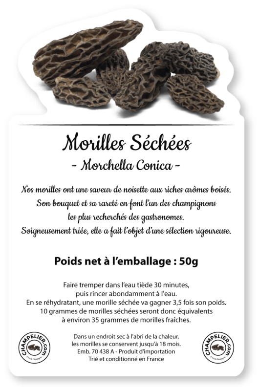 Morilles Sachet de 50 GR