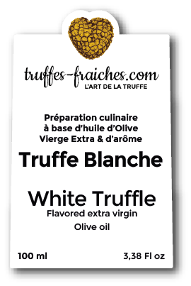 Huile aromatisée Truffe Blanche 100 ml