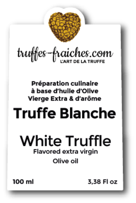 Huile aromatisée Truffe Blanche 100 ml