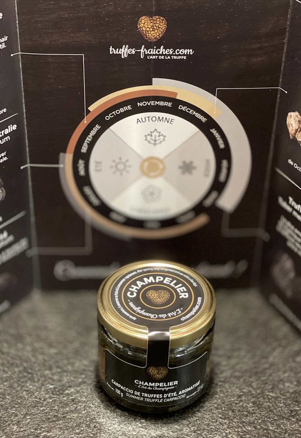 Carpaccio de Truffe d'été Verrine 100 gr