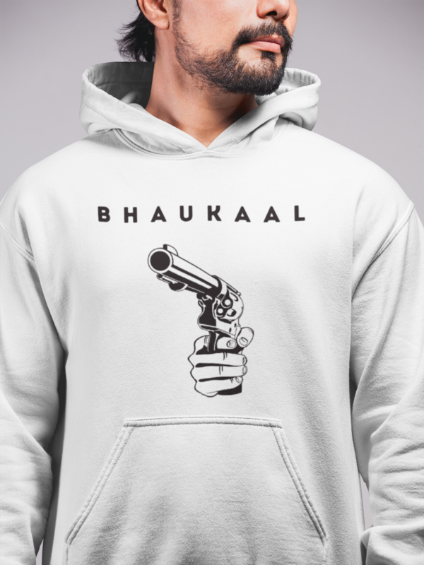 Bhaukaal White Limited Edition Hoodie