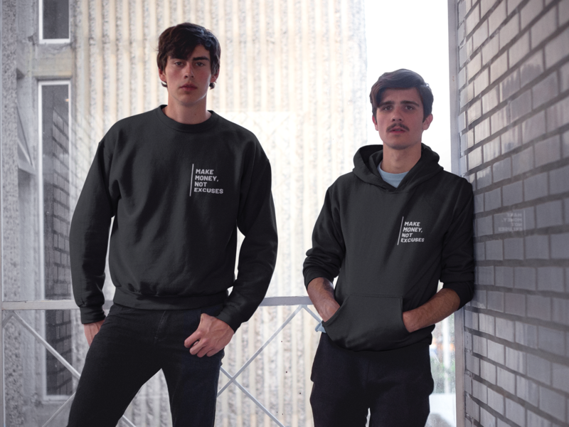 MMNE Combo Hoodie And Sweat Shirt