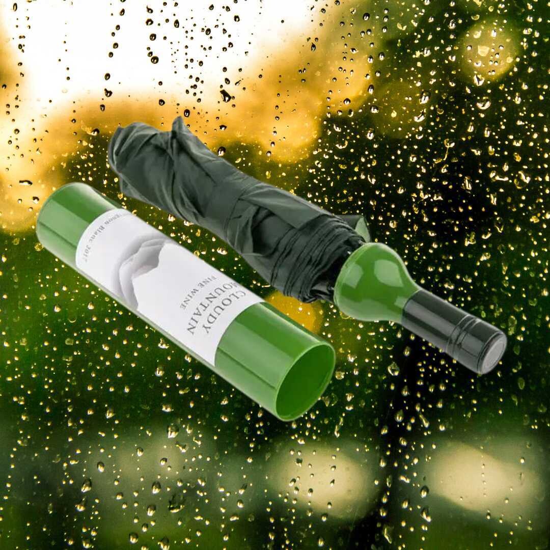 Sateenvarjo vihreä ("Valkoviini")