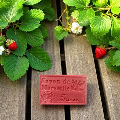 Marseille-saippua Mansikka 125 g Marseille-saippua Mansikka 125 g