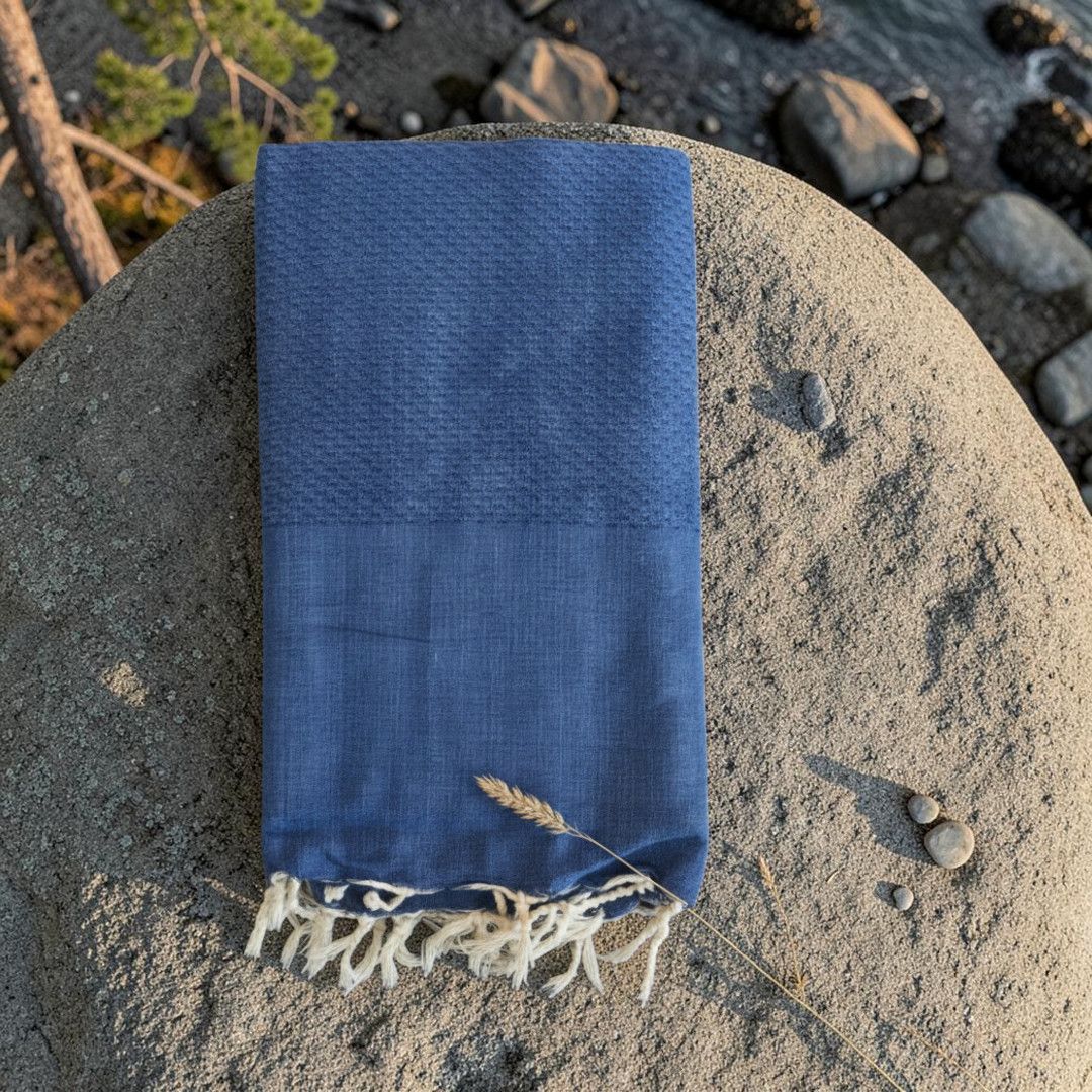 Hamam-pyyhe tummansininen 100 × 200 cm Hamam-pyyhe tummansininen 100 × 200 cm