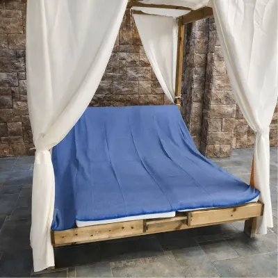 Iso hamam-pyyhe MAXI 200 x 200 cm - tummansininen Iso hamam-pyyhe MAXI 200 x 200 cm -tummansininen