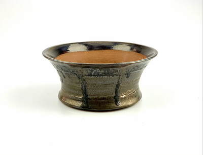 Bonsai Pot - Gold Glaze