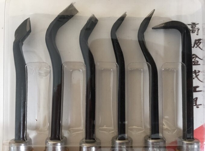 Bonsai 6 Pc Carving Tool Set