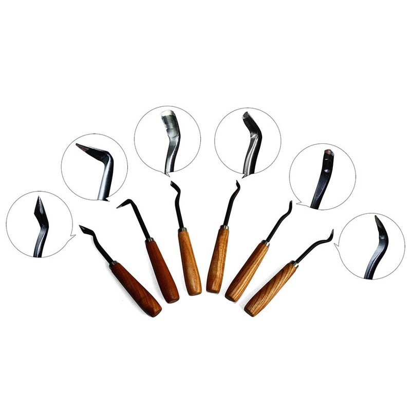 Bonsai 6 Pc Carving Tool Set
