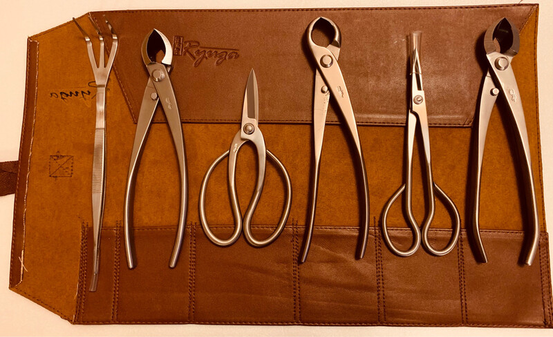 Bonsai Stainless Steel Tool Set A -6 pcs
