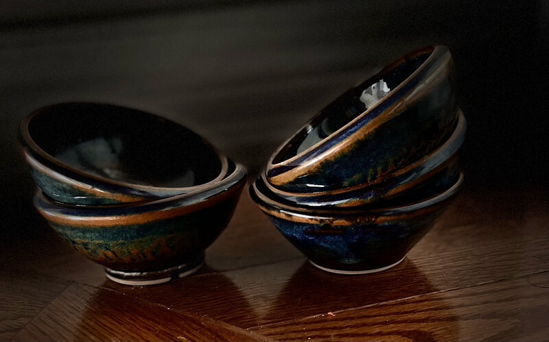 Round Mame Bonsai Pots