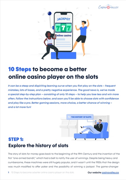 10 Steps to Become a Better Online Casino Player on the Slots