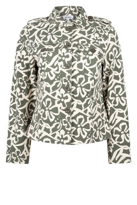 Zoso travel jacket bloem print
