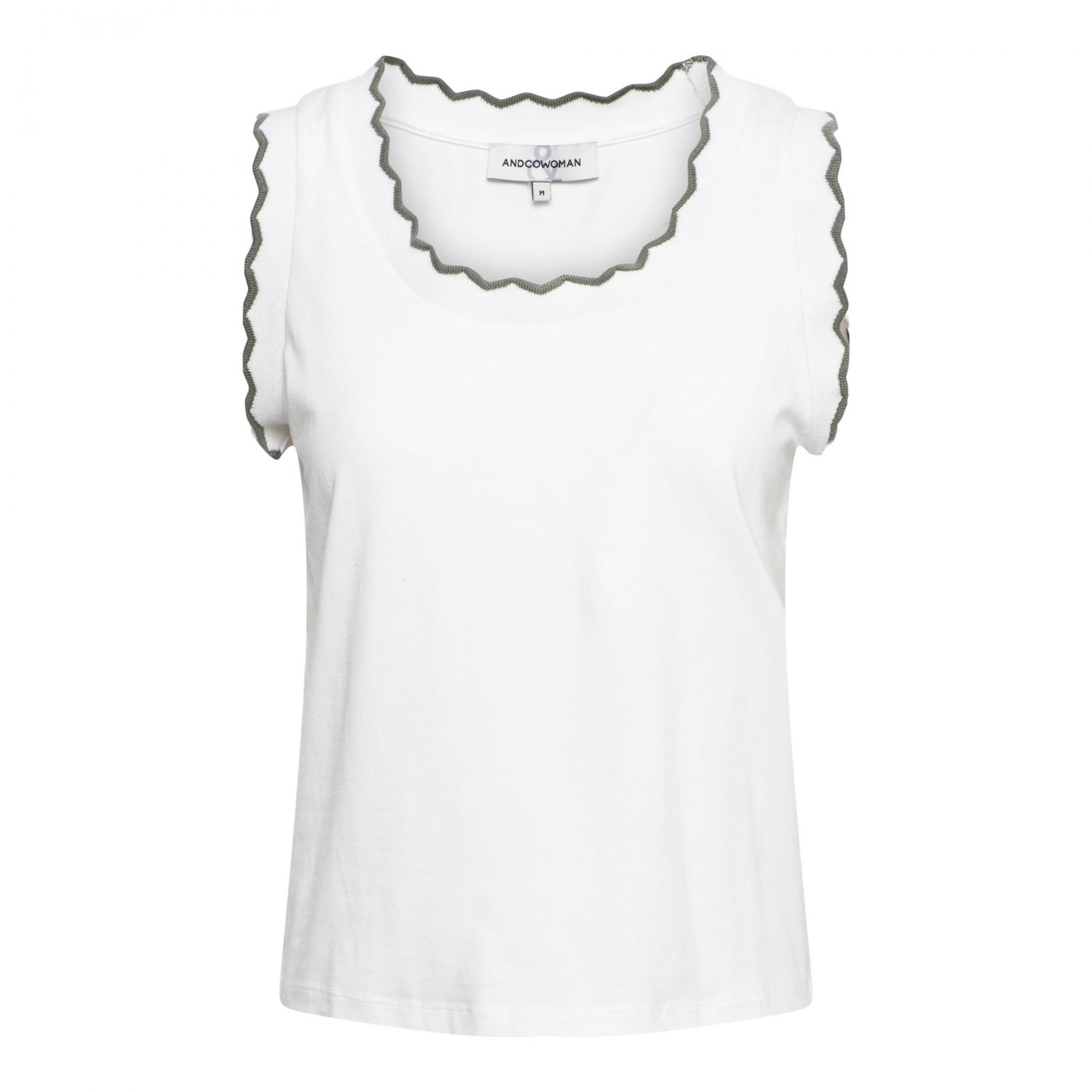 &amp;CO Woman top fancy boord