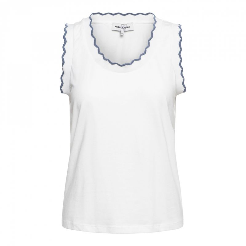 &amp;CO Woman top fancy boord