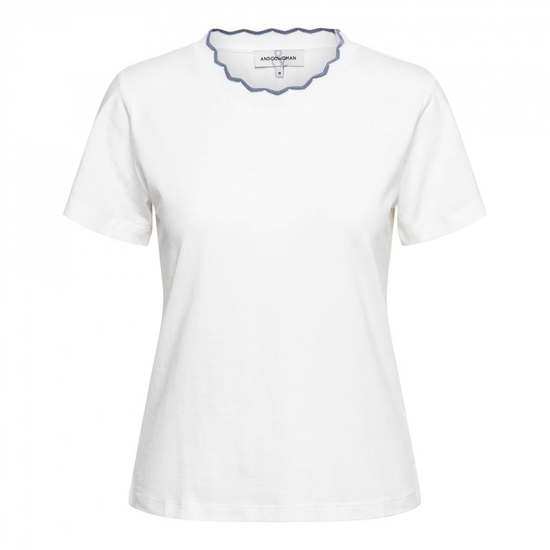&amp;CO Woman T-shirt fancy hals