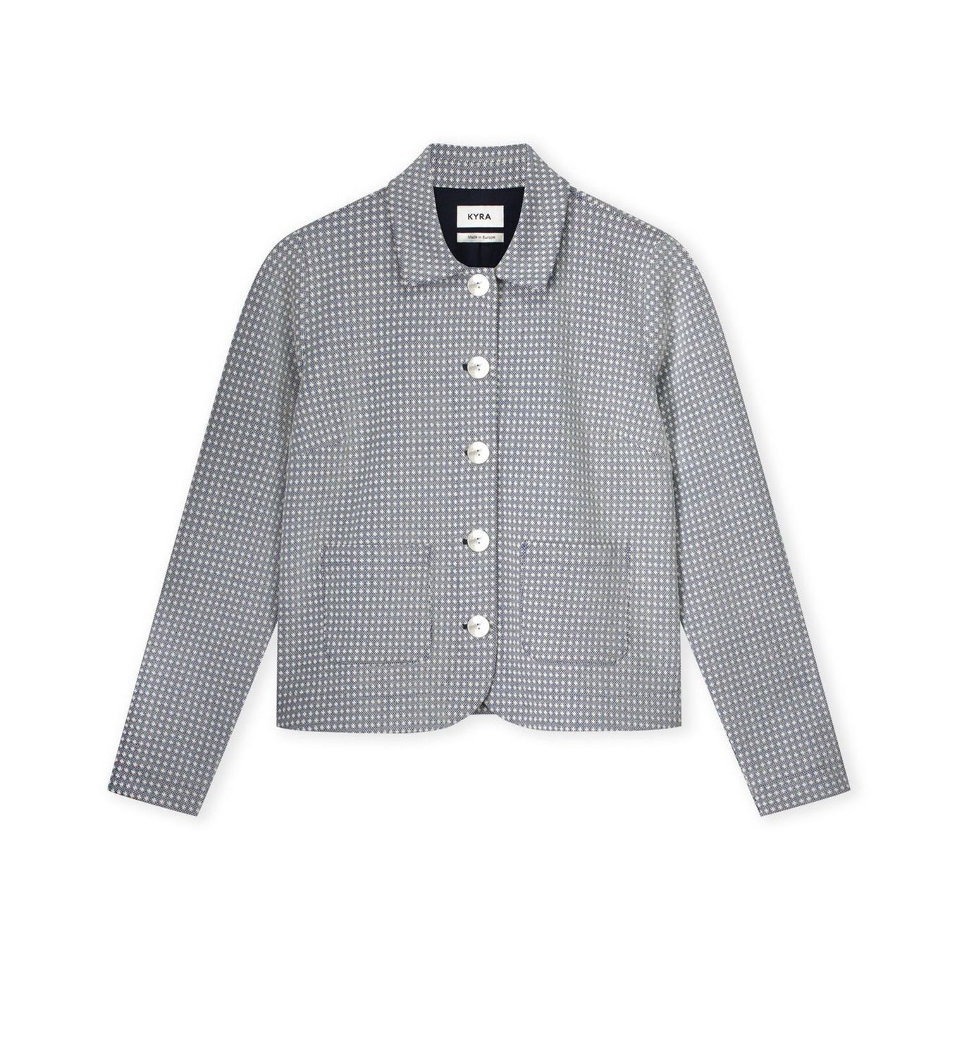 Kyra blazer jacquard dot