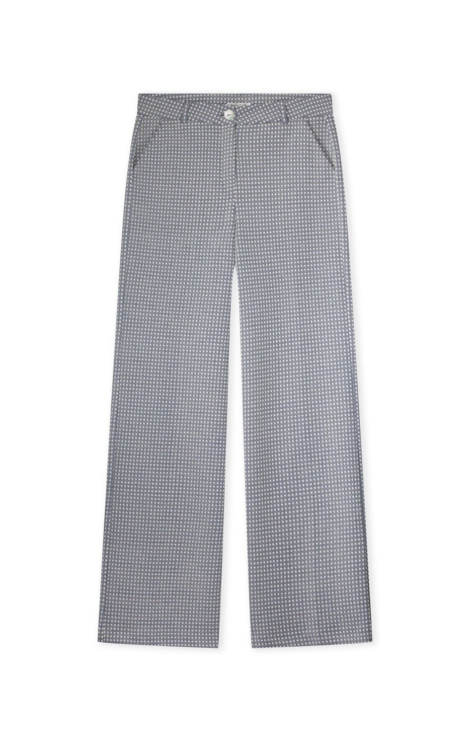 Kyra pantalon jacquard dot