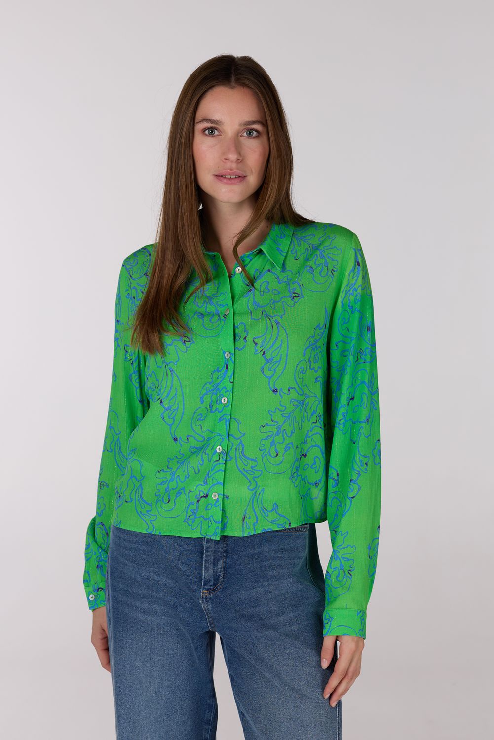 Jansen Amsterdam blouse bloem print