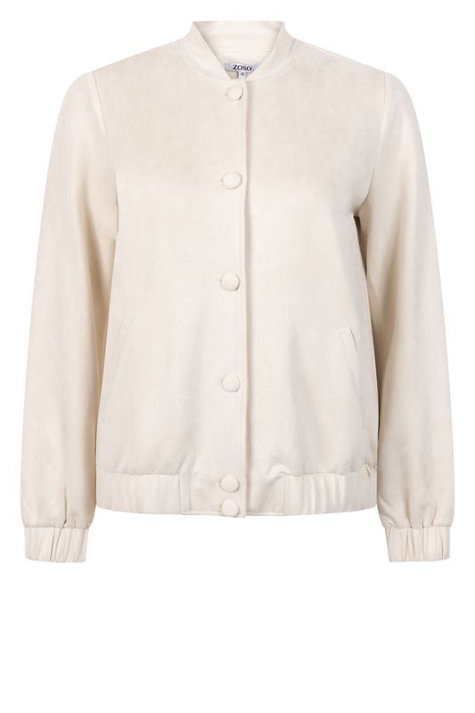 Zoso bomber jacket suedine