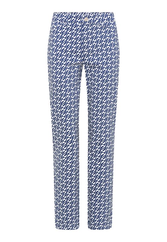 C.RO broek jacquard print