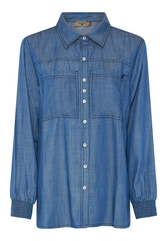 Lundgaard blouse lyocell denim