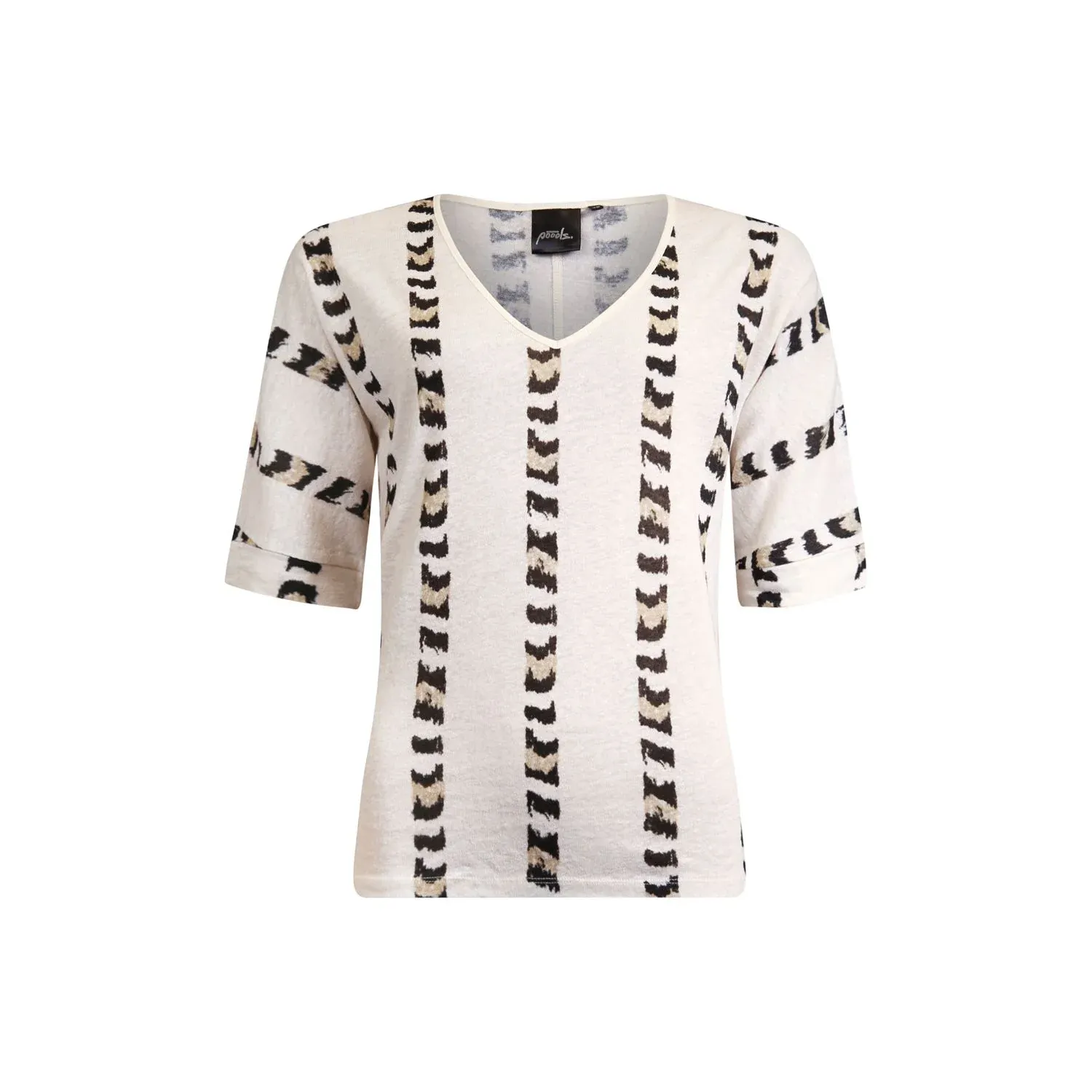 Poools shirt off-white print