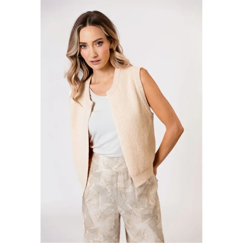 Poools gilet bouclé