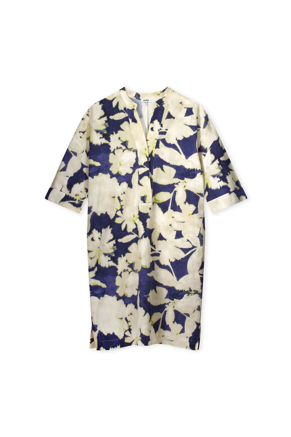Kyra jurk flower loose-fit