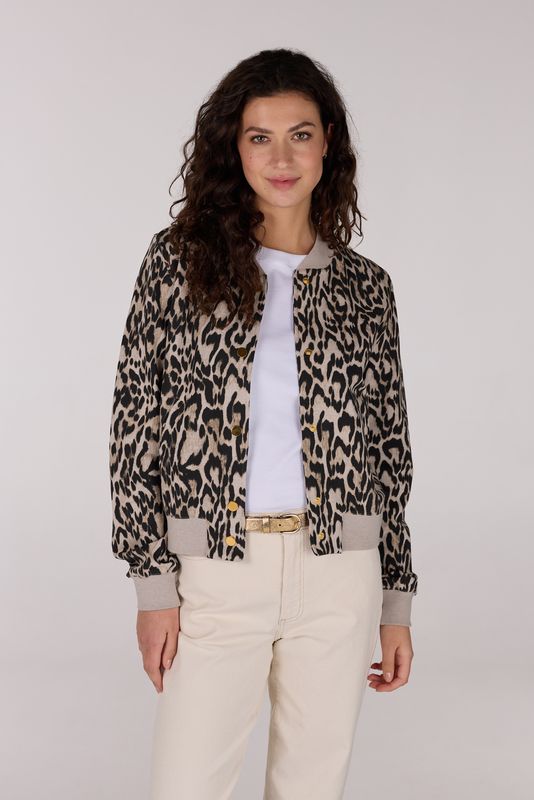 Jansen Amsterdam bomber jacket animal