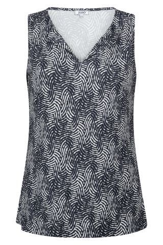 Zoso top jersey print