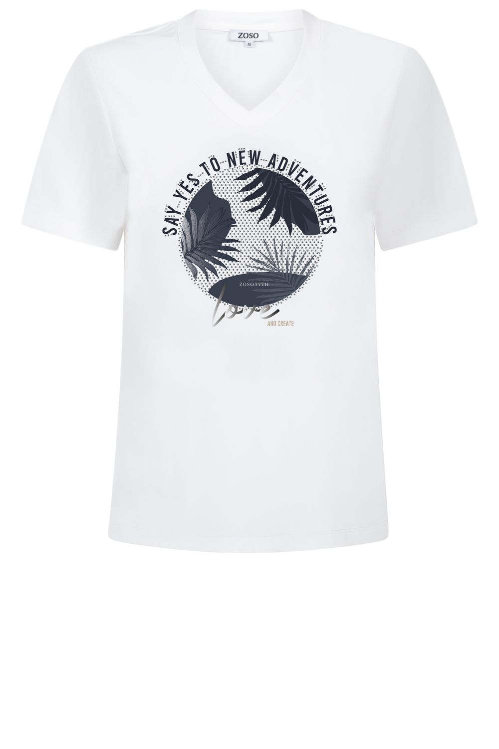Zoso T-shirt travel opdruk