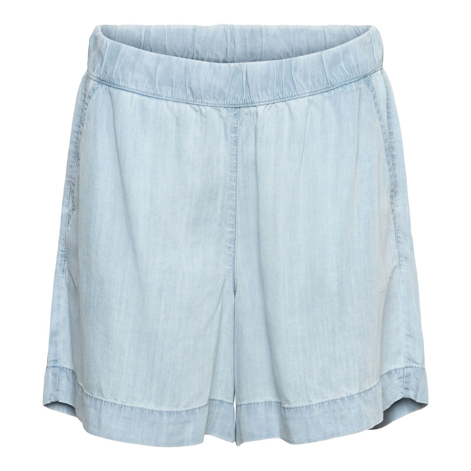 &amp;CO Woman short lyocell denim