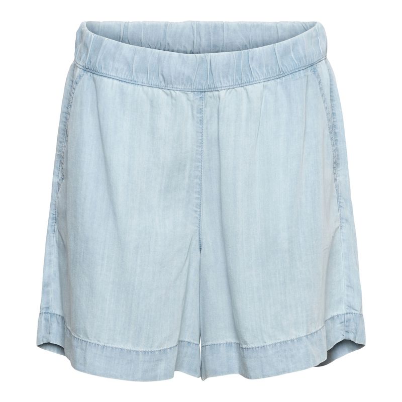 &amp;CO Woman short lyocell denim