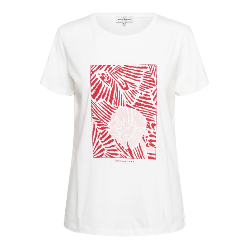 &amp;CO Woman T-shirt opdruk