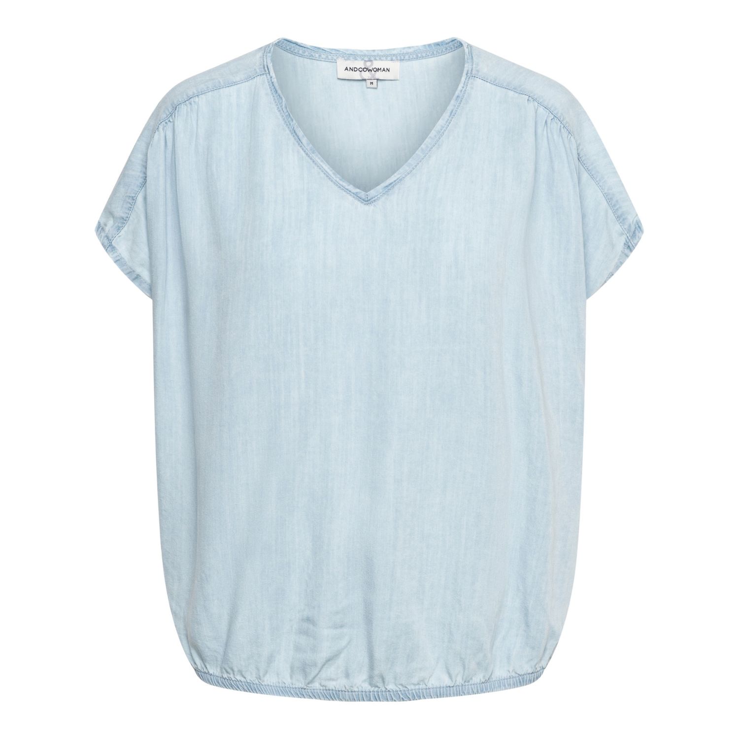 &amp;CO Woman blouson lyocell denim