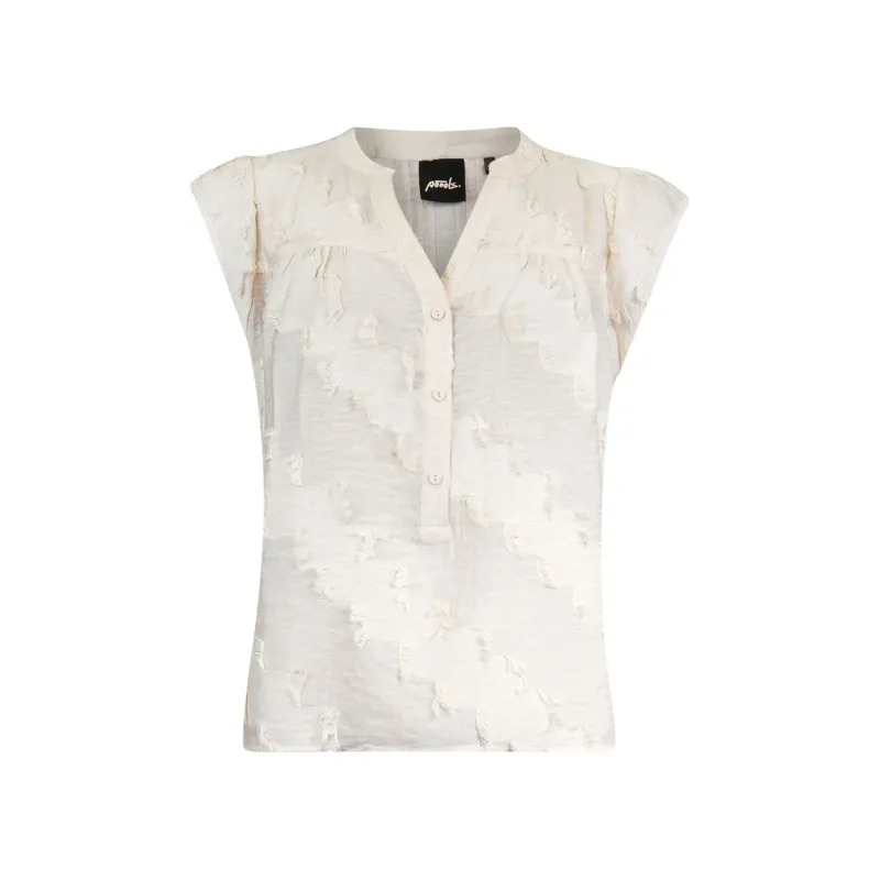 Poools blouse top franjes