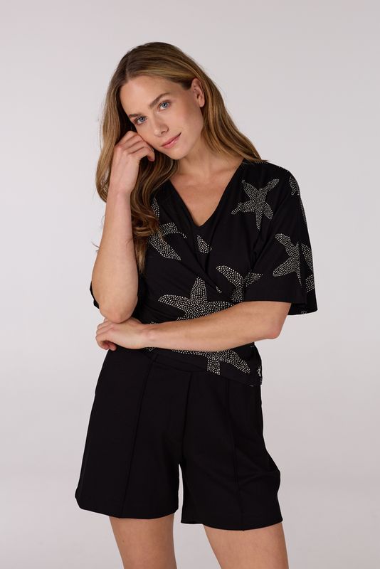 Jansen Amsterdam wikkelshirt zeester