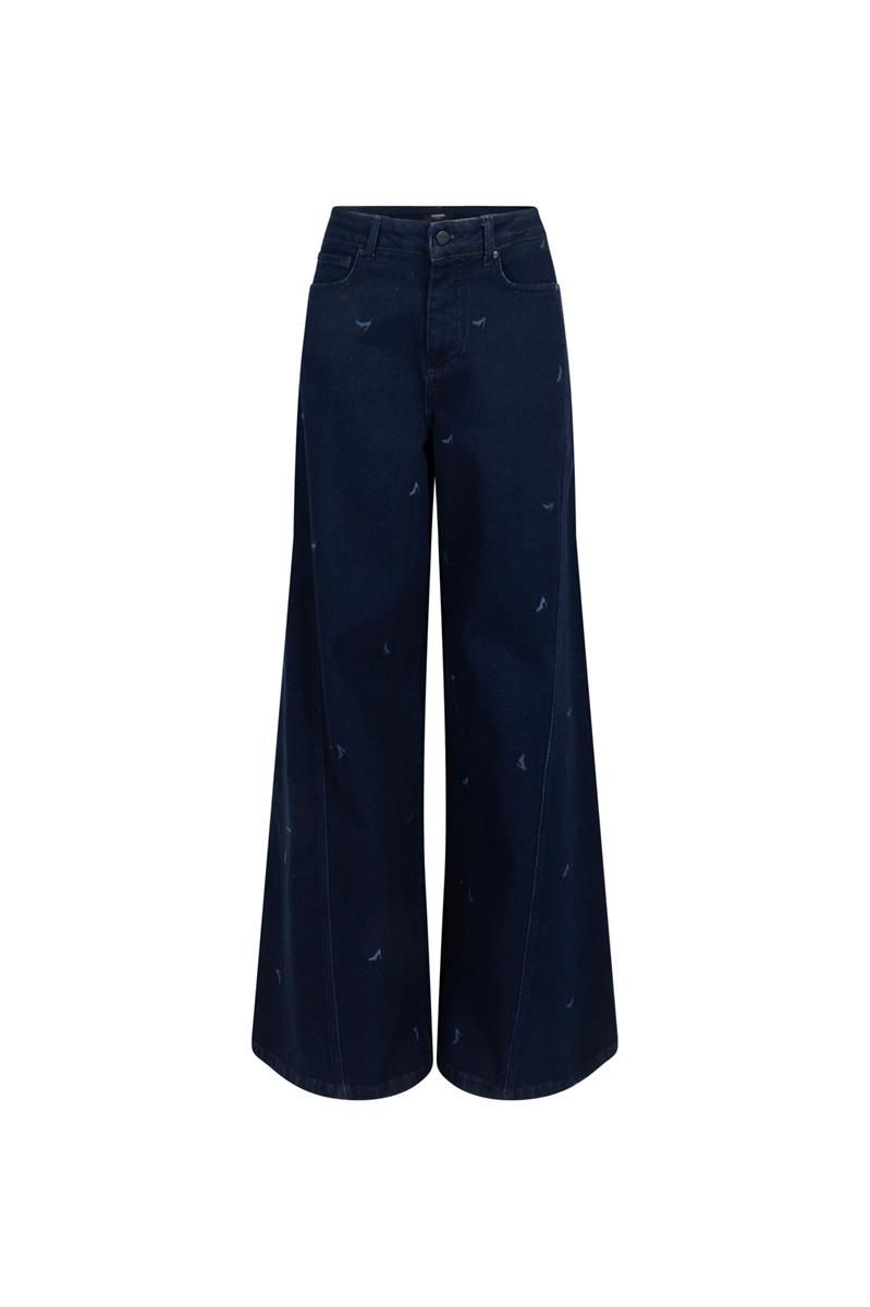 Jansen Amsterdam jeans borduurprint