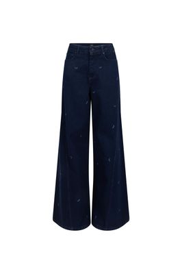 Jansen Amsterdam jeans borduurprint