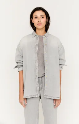 MSCW blouse denim grey
