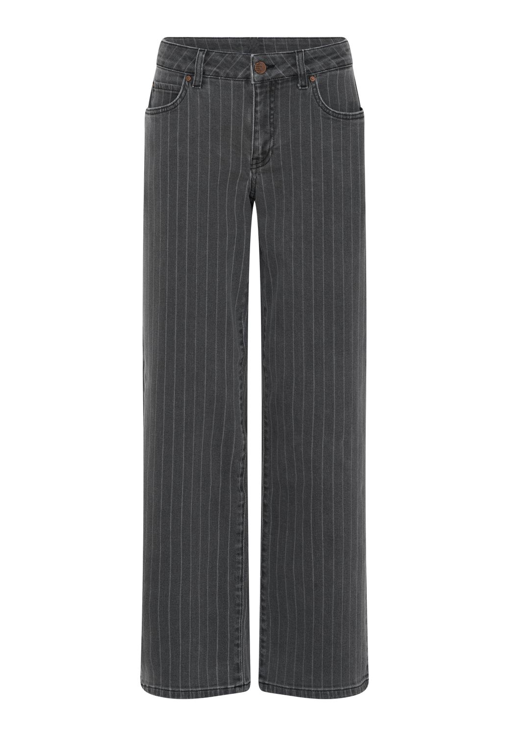 C.RO denim broek krijtstreep